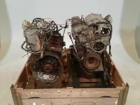 2x motor in onderdelen mercedes-benz