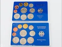 2x muntsets deutschland 1979 - afbeelding 1 van  3