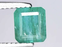 2x natuurlijke emerald - 2.70ct, groen - afbeelding 3 van  3