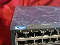 2x network switch juniper, ex4200 48 ports / 8poe, donkergrijs / antraciet - afbeelding 5 van  10