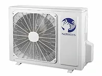2x nordis airconditioning - 3.4 kw binnen & buitenunit + wifi & remote nordis, ndia12tc1 & ndoa12tc2, wit - afbeelding 2 van  4