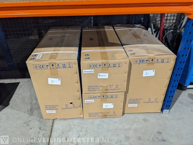 2x nordis airconditioning - 3.4 kw binnen & buitenunit + wifi & remote nordis, ndia12tc1 & ndoa12tc2, wit - afbeelding 4 van  4