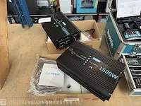 2x omvormer 1500w captok - afbeelding 1 van  3