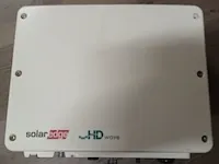 2x omvormer pv solar edge, se 3500h en se 2200h met display en meervoudige optimizer, wit, bouwjaar 2016 - afbeelding 4 van  7