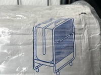 2x opklapbed/vouwbed met matras 80x190 troonz, venetia royal - afbeelding 5 van  6