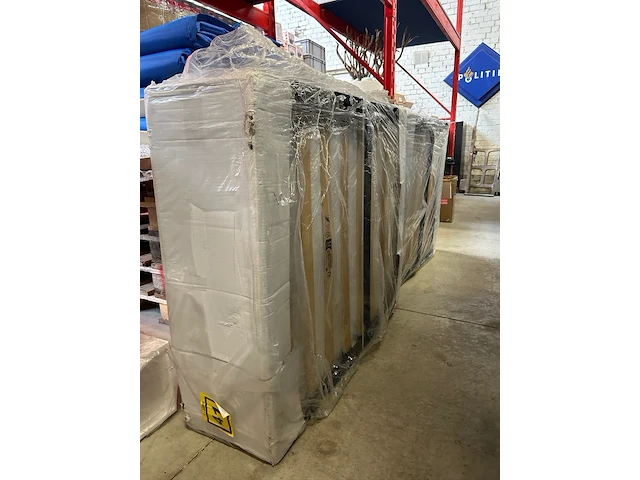 2x opklapbed/vouwbed met matras 90x200 troonz, verona - afbeelding 3 van  3