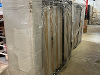 2x opklapbed/vouwbed met matras 90x200 troonz, verona - afbeelding 3 van  3