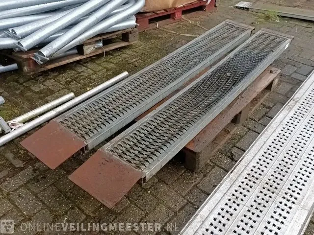 2x oprijplaat - oprijramp, ca. 230x30 cm - afbeelding 1 van  3