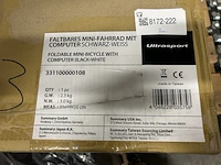 2x opvouwbare mini bike arm-/beentrainer met computer ultrasport - afbeelding 4 van  4