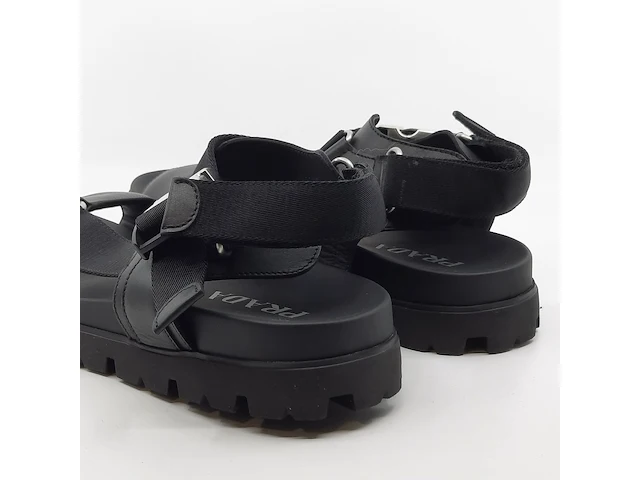 2x paar sandalen, maat 10, prada, 2x3055 - afbeelding 6 van  9