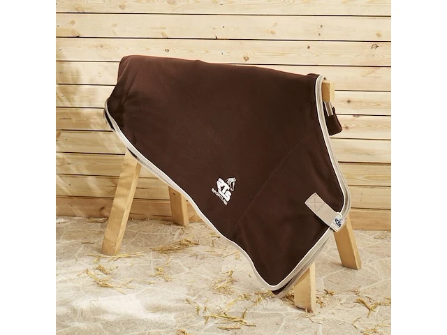 2x paarden fleecedeken 155cm rts - afbeelding 2 van  6
