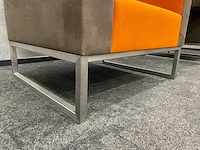 2x palau bricks - akoestische design fauteuil - suède - afbeelding 15 van  15