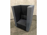 2x palau bricks - akoestische fauteuil - exclusieve stoffering - afbeelding 9 van  16