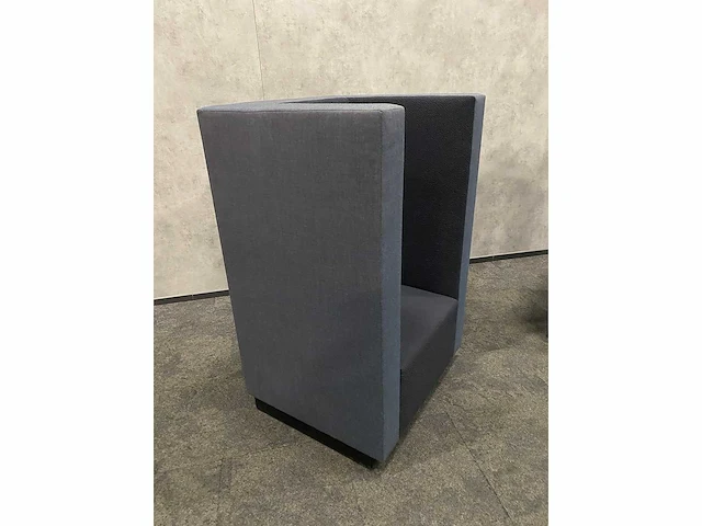 2x palau bricks - akoestische fauteuil - exclusieve stoffering - afbeelding 15 van  16