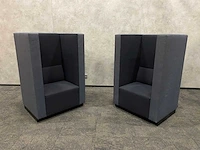 2x palau bricks - akoestische fauteuil - exclusieve stoffering - afbeelding 1 van  16