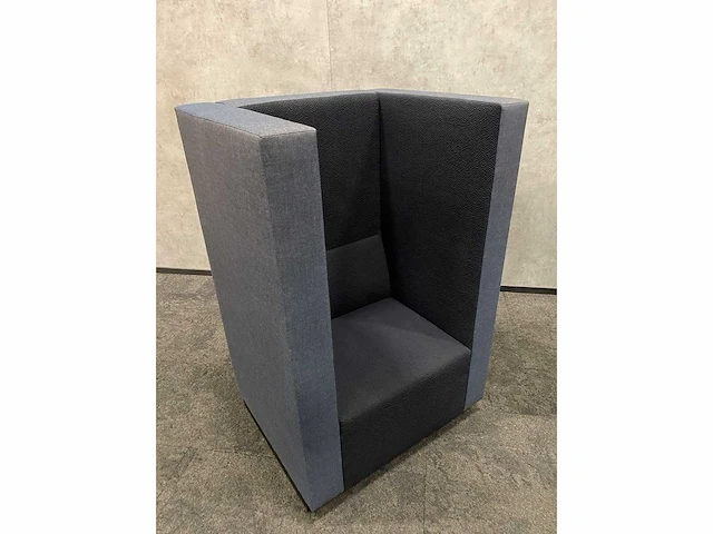 2x palau bricks - akoestische fauteuil - exclusieve stoffering - afbeelding 8 van  16