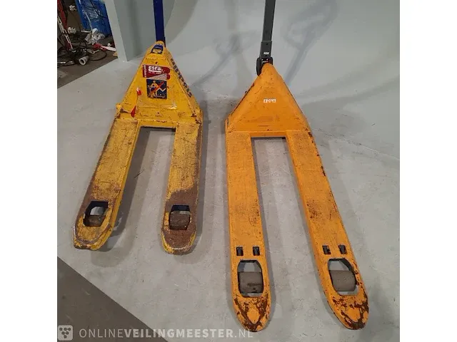 2x palletwagen o.a jungheinrich/stöcklin, sh, am2200/tm22 - afbeelding 8 van  15