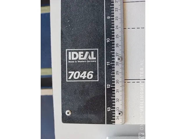 2x papiersnijder met rilapparaat o.a. dahle, ideal - afbeelding 13 van  15