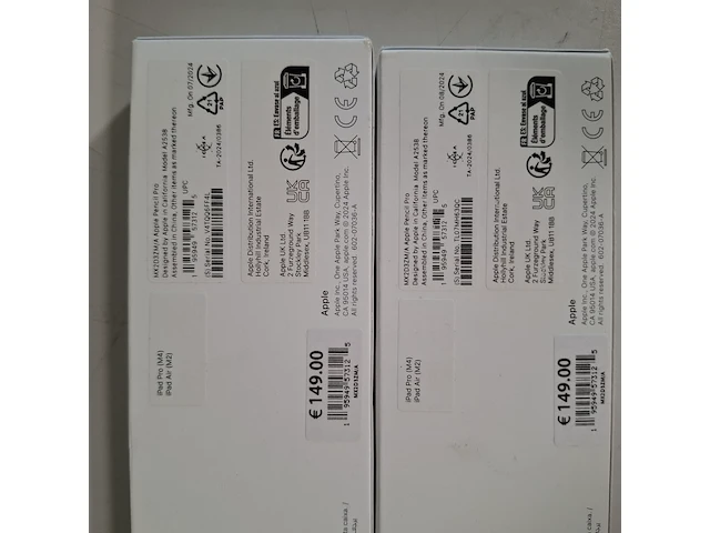 2x pencil pro, apple, a2538, 2024 - afbeelding 4 van  4