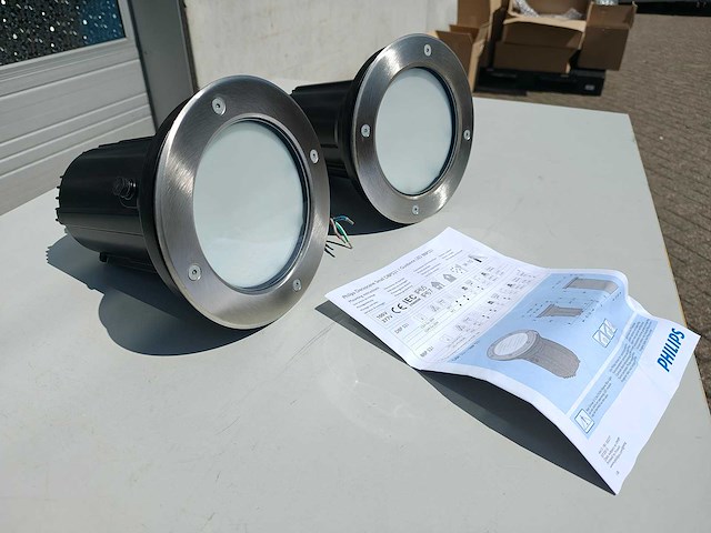 2x philips - decoscene small - dbp521 - buitenverlichting - afbeelding 1 van  10