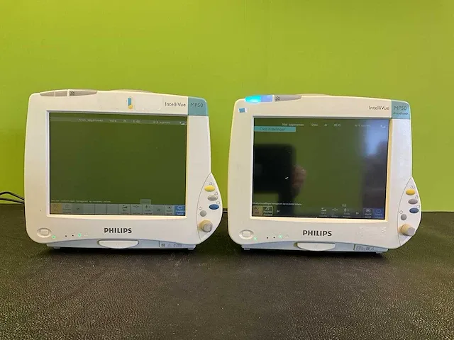 2x philips intellivue mp50 patiëntmonitor - afbeelding 1 van  10