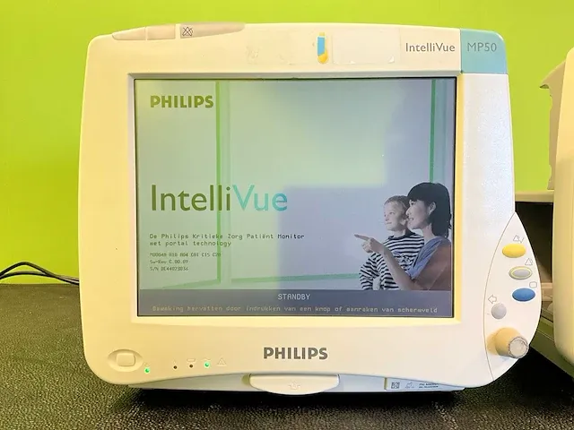 2x philips intellivue mp50 patiëntmonitor - afbeelding 8 van  10