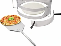 2x pizzaset verstelbaar tussen 46-56 cm barbec-u - afbeelding 1 van  4