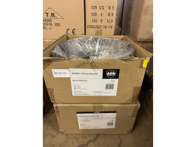 2x pizzaset verstelbaar tussen 46-56 cm barbec-u - afbeelding 3 van  4