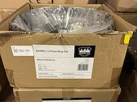 2x pizzaset verstelbaar tussen 46-56 cm barbec-u - afbeelding 3 van  4
