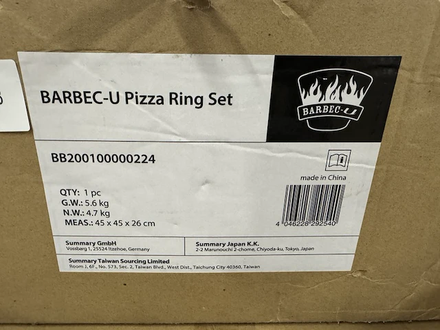 2x pizzaset verstelbaar tussen 46-56 cm barbec-u - afbeelding 4 van  4