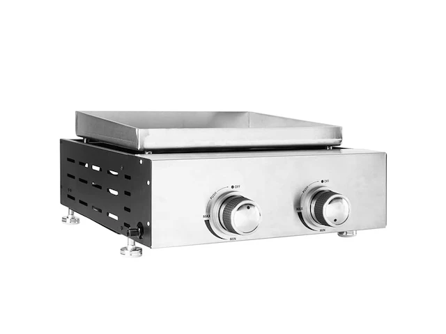 2x plancha grill 2 onafhankelijk regelbare branders - afbeelding 1 van  7