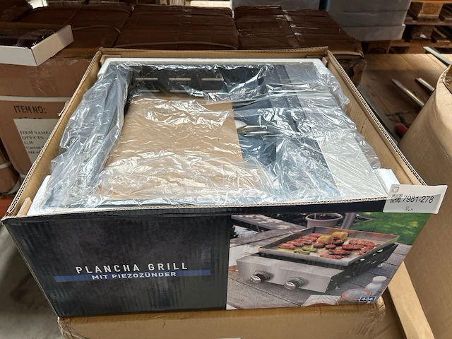 2x plancha grill 2 onafhankelijk regelbare branders - afbeelding 4 van  7