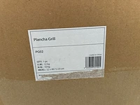 2x plancha grill 2 onafhankelijk regelbare branders - afbeelding 4 van  7