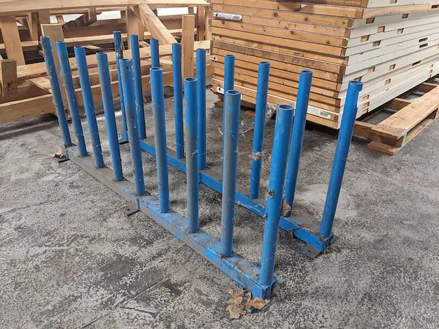 2x platenstelling, blauw - afbeelding 2 van  3