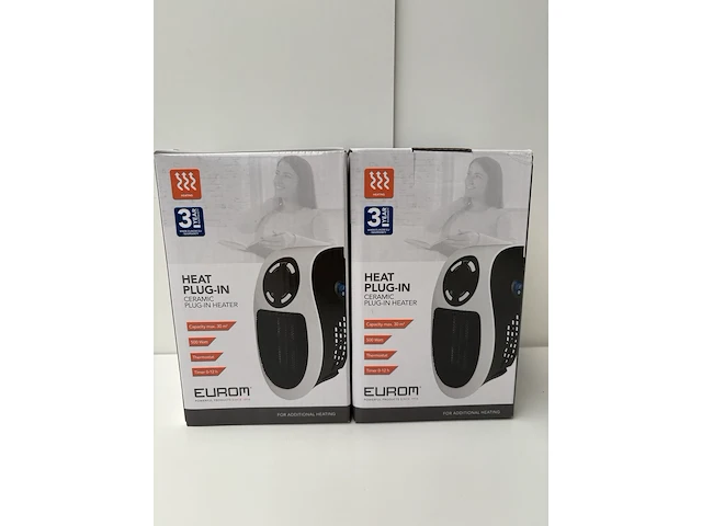 2x plug-in verwarming eurom - afbeelding 1 van  1