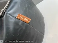 2x poef lebel, zwart - afbeelding 4 van  4