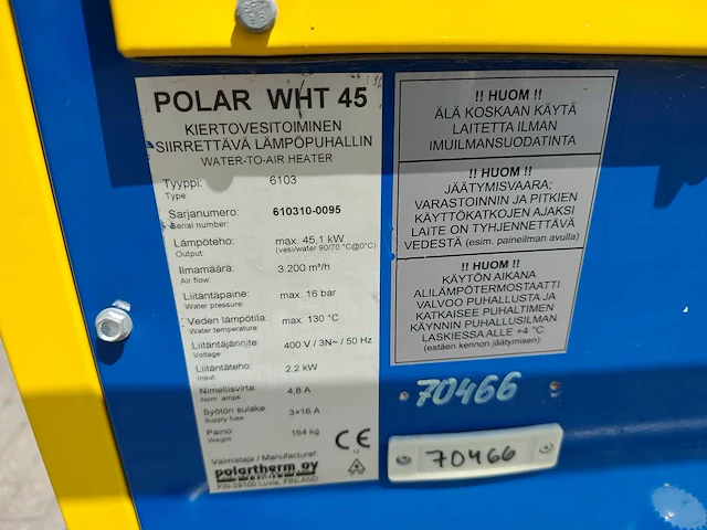 2x polar - wht45 - heater - afbeelding 14 van  15