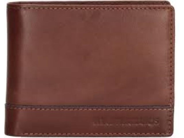 2x portefeuille, micmac bags, 20581, zwart en cognac - afbeelding 1 van  5