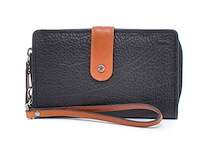 2x portemonnaie, berba, 121-920, zwart - afbeelding 1 van  3