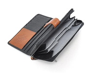 2x portemonnaie, berba, 121-920, zwart - afbeelding 2 van  3