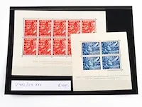 2x postfrisse legioenvellen 1942
