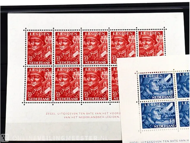 2x postfrisse legioenvellen 1942 - afbeelding 2 van  6