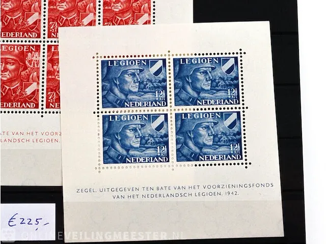2x postfrisse legioenvellen 1942 - afbeelding 3 van  6