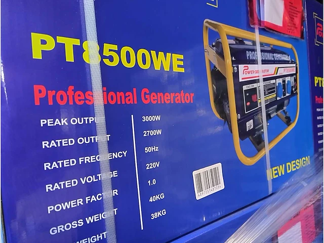 2x power - 2025 - pt8500we - benzine stroomgenerator - afbeelding 2 van  11