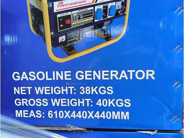2x power - 2025 - pt8500we - benzine stroomgenerator - afbeelding 3 van  11