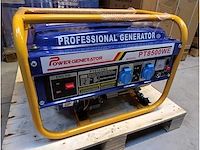 2x power - 2025 - pt8500we - benzine stroomgenerator - afbeelding 1 van  11