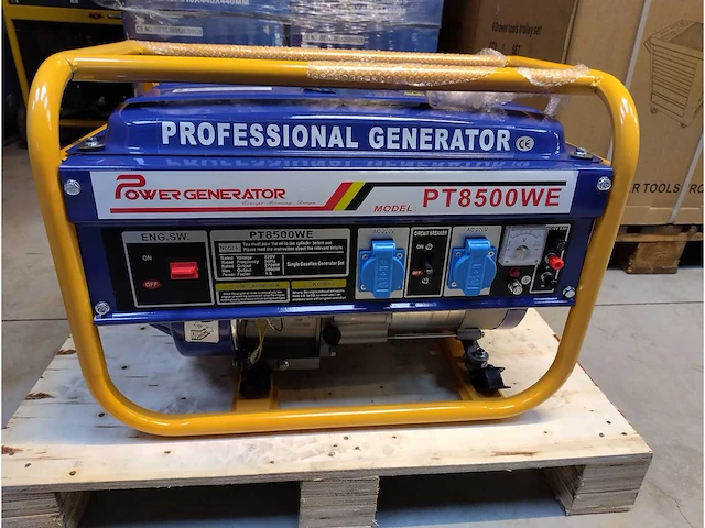 2x power - 2025 - pt8500we - benzine stroomgenerator - afbeelding 4 van  11