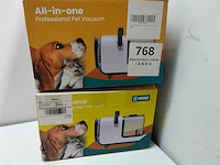 2x professionele honden trimset & vacuum machine - afbeelding 1 van  5