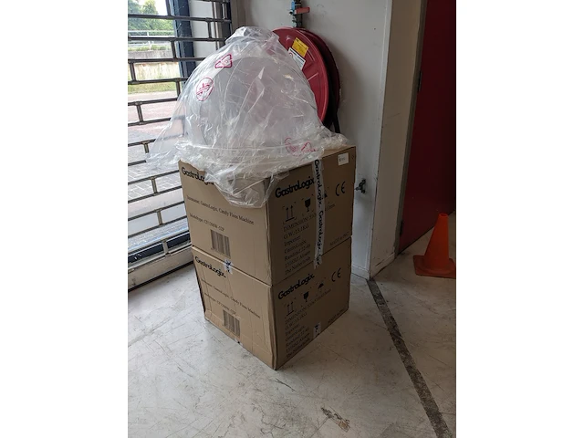2x professionele horeca suikerspinmachine | incl. spatscherm cover | ø 52cm | nl handleiding gastrologix., roze - afbeelding 9 van  9