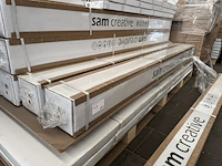 2x projectiescherm hd elektrisch 171x128 cm 4:3 84" sam creative, pshex171128 - afbeelding 3 van  3